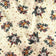 Tissu en coton - Cloches et bougies, écru