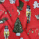 Tissu en coton - Casse-noisette de Noël, rouge