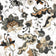 Tissu en coton - motif oriental, doré