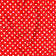 Tissu en coton - Pois rouges 1 cm