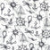 Tissu en coton - Volants, boussoles et cordages