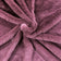 Tissu en fourrure de lapin tricotée - rose sale