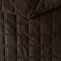 Tissu d’ameublement matelassé en microfibre motif losange 5x5 - marron
