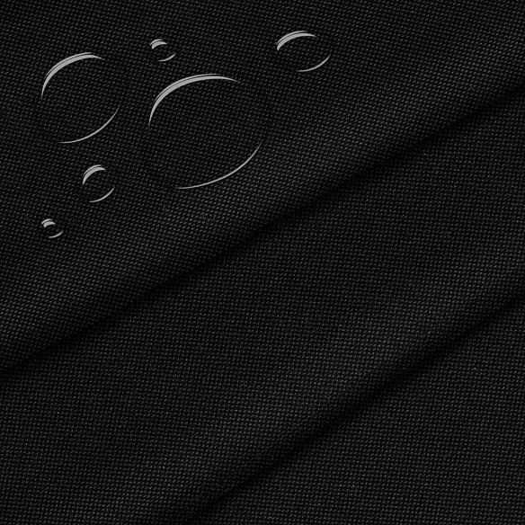Tissu imperméable - Oxford Noir