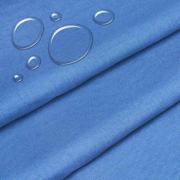Tissu imperméable - Oxford bleu clair