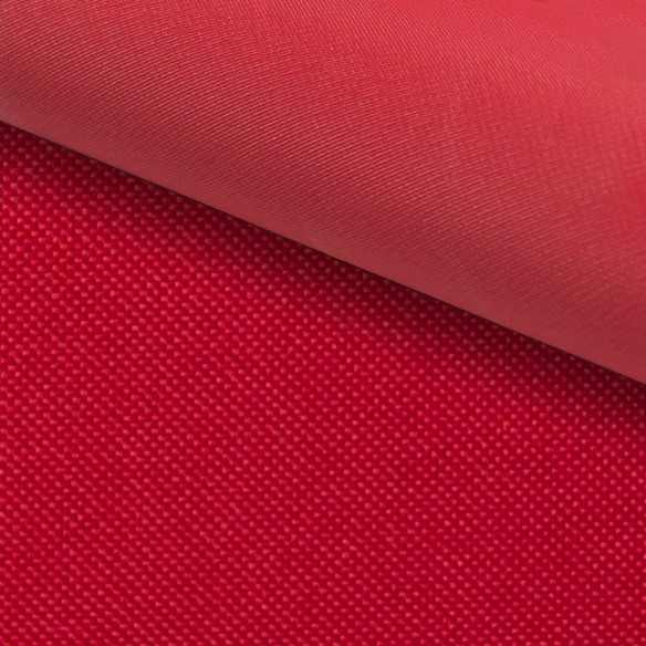 Tissu imperméable Codura 600D rouge foncé