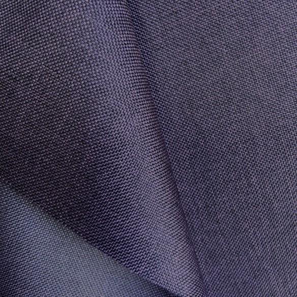 Tissu imperméable - Imitation lin violet