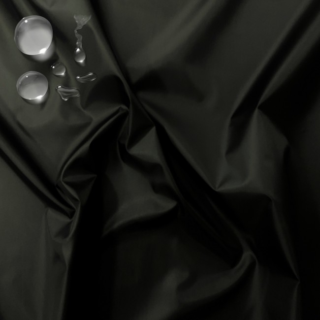 Tissu imperméable - Veste PUMI - Noir