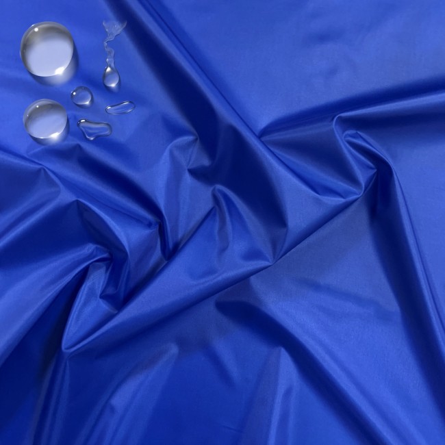Tissu imperméable - Veste PUMI - Bleuet