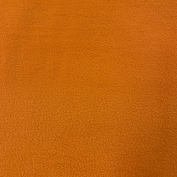 Tissu Maille Polaire - Orange