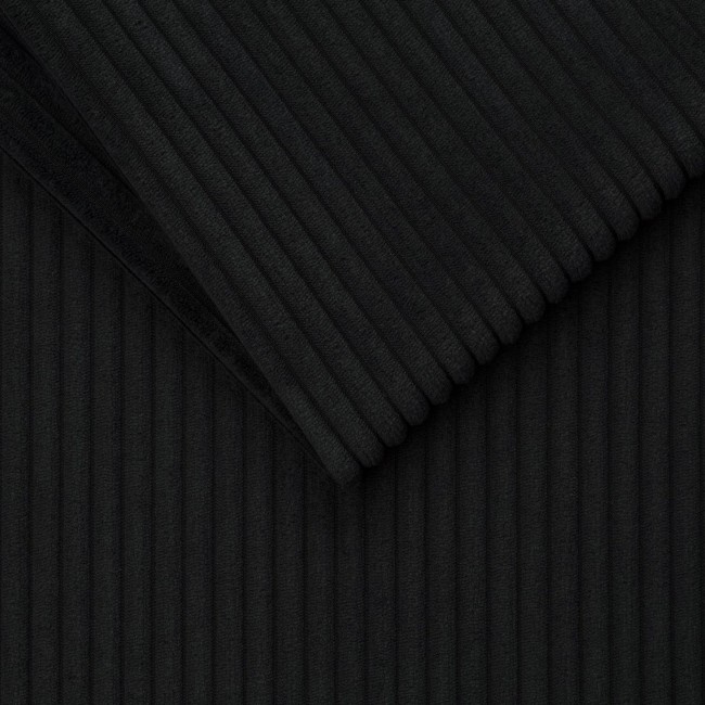 Tissu d'ameublement Velours LINCOLN - Noir