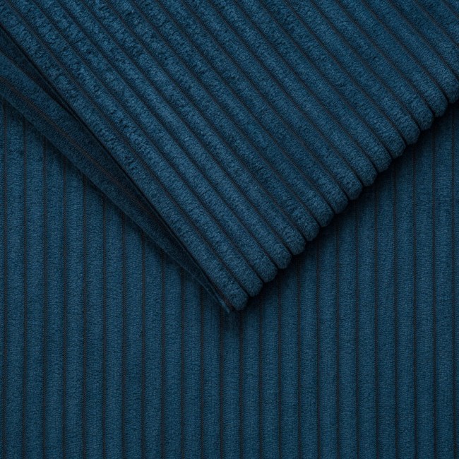 Tissu d'ameublement Velours LINCOLN - Bleu marine