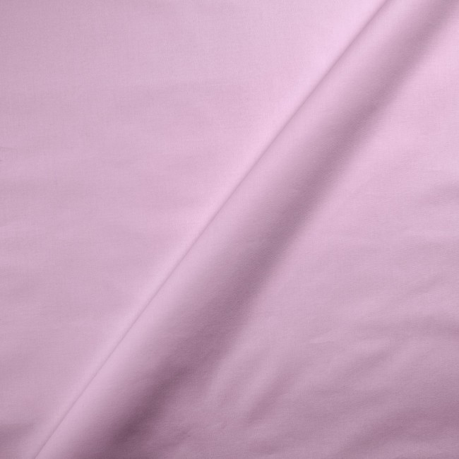 Tissu en coton - Rose clair uni