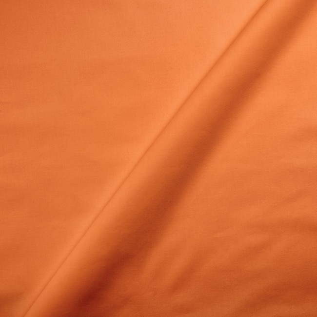 Tissu en coton - Orange uni