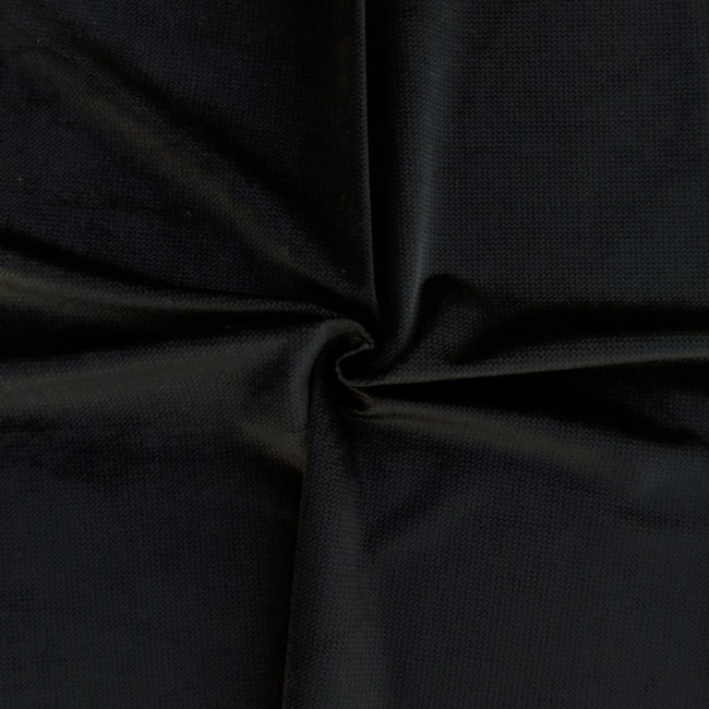 Tissu Velvet - Noir