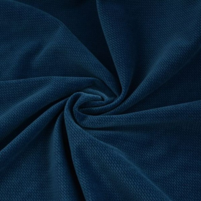 Tissu Velvet - Bleu marine