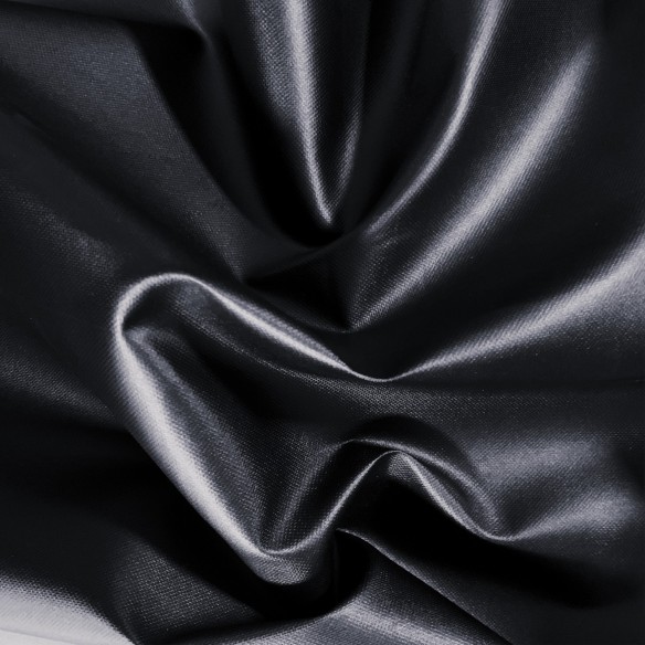 Tissu Imperméable Codura PVC FLAT 600D - Noir