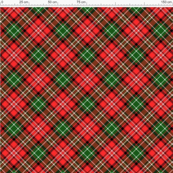 Tissu de Noël imperméable - Oxford - 50259
