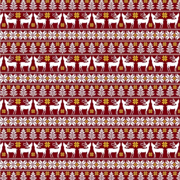 Tissu de Noël imperméable - Oxford - 50309