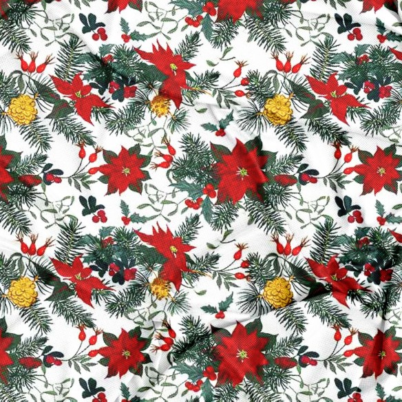 Tissu de Noël imperméable - Oxford - 50452