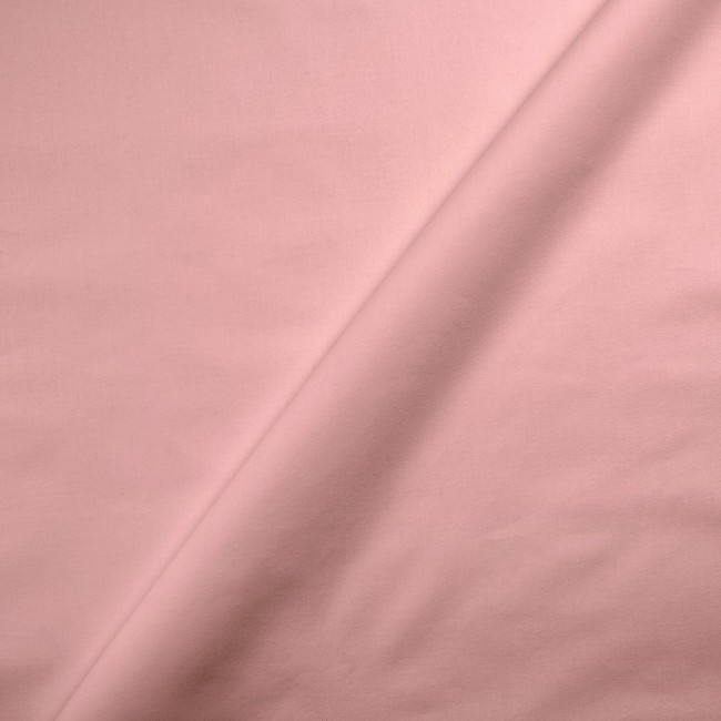 Tissu en coton - Rose sale uni 220 cm