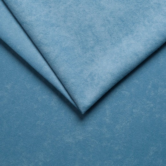 Tissu d'ameublement MICROFIBRE - Bleu clair