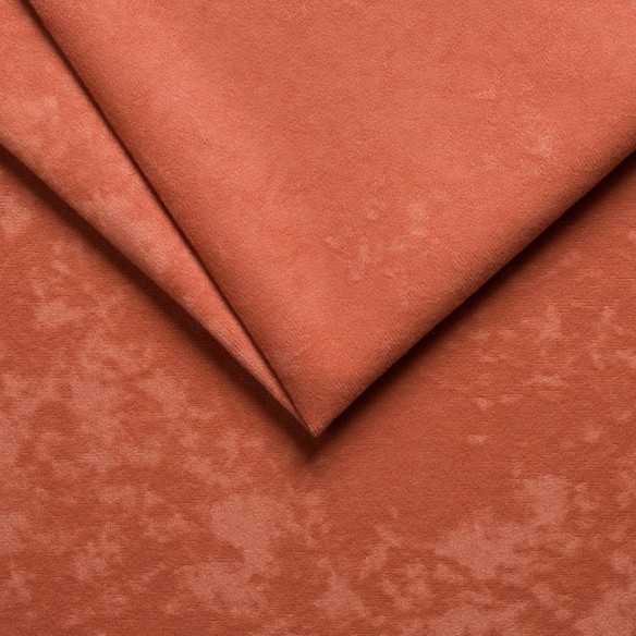 Tissu d'ameublement MICROFIBRE - Rouge brique