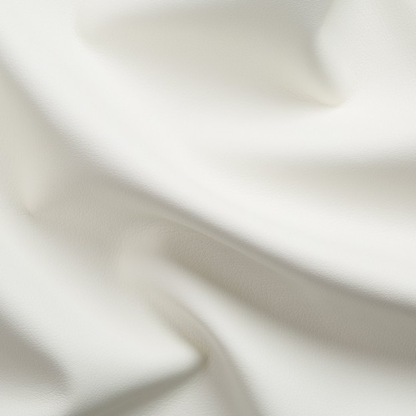 Tissu d'ameublement CUIR ÉCO - Ultra blanc