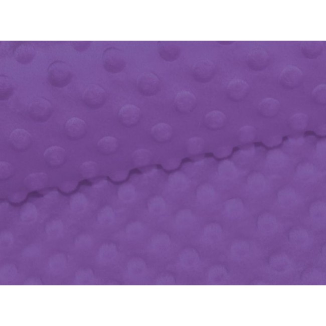 Tissu Minky - Violet foncé 350 gr