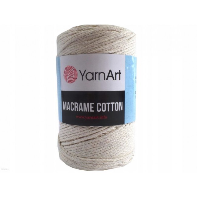 YarnArt Macrame Cotton 2 mm 225m - Écru 752