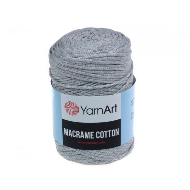 YarnArt Macrame Cotton 2 mm 225m - Gris 756