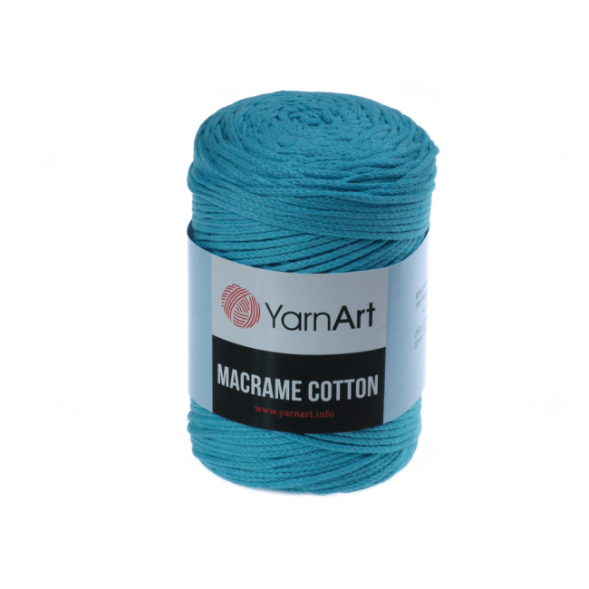 YarnArt Macrame Cotton 2 mm 225m - Turquoise 763
