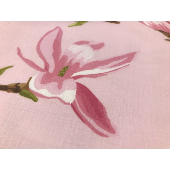 Tissu en coton - Magnolia rose