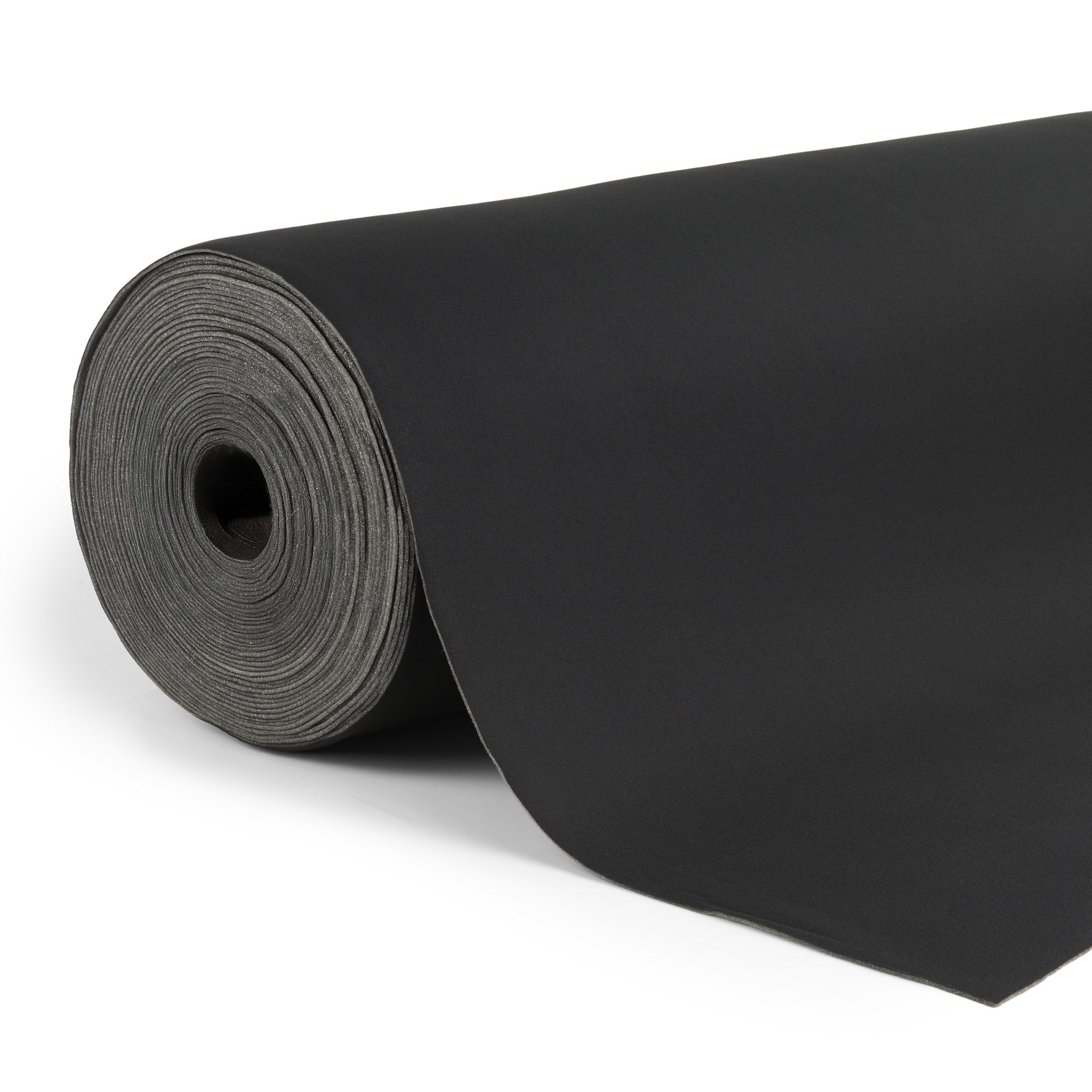 Tissu de ciel de toit automobile - Noir