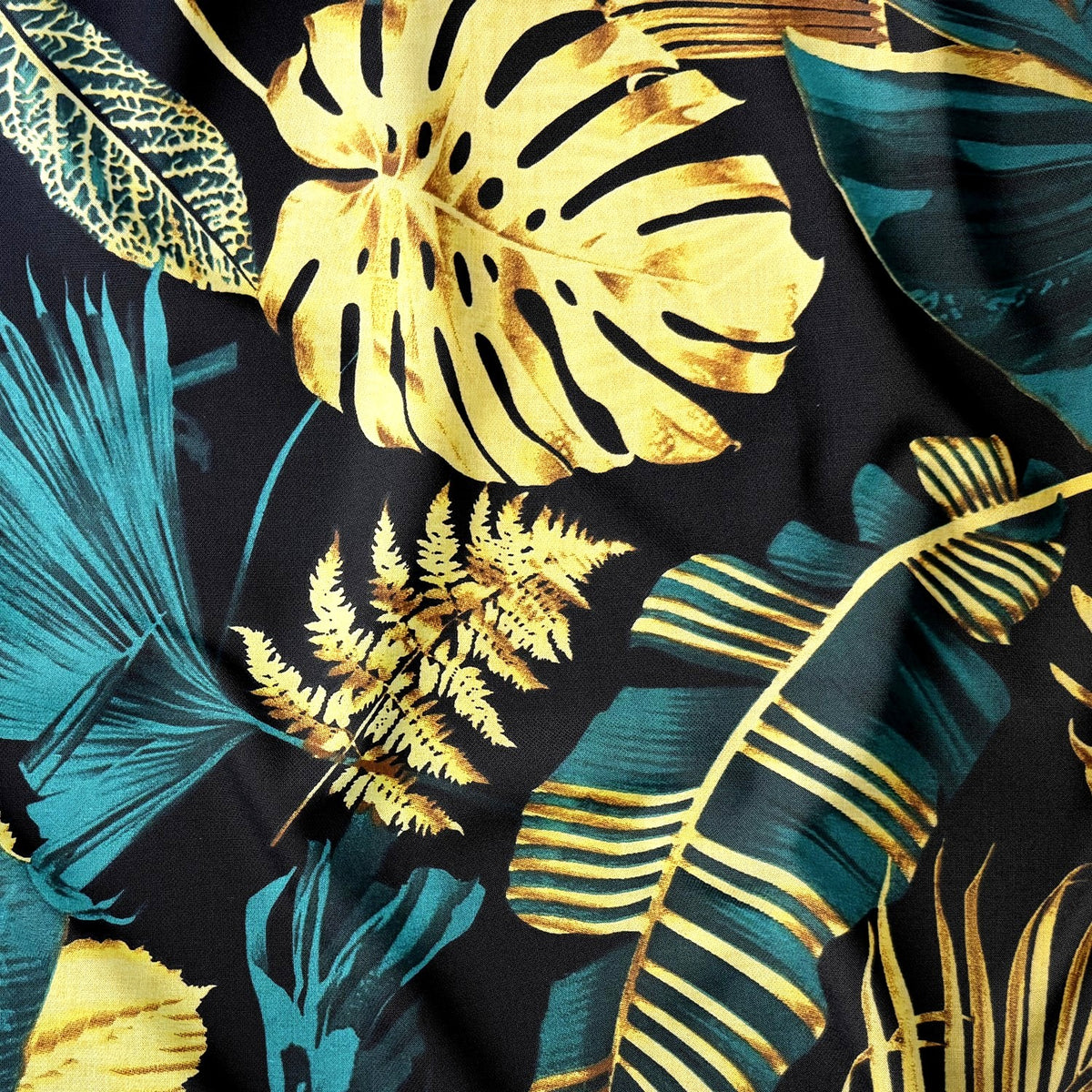Cotton Fabric - Golden Jungle