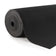 Tissu de ciel de toit en velours pour automobile - noir