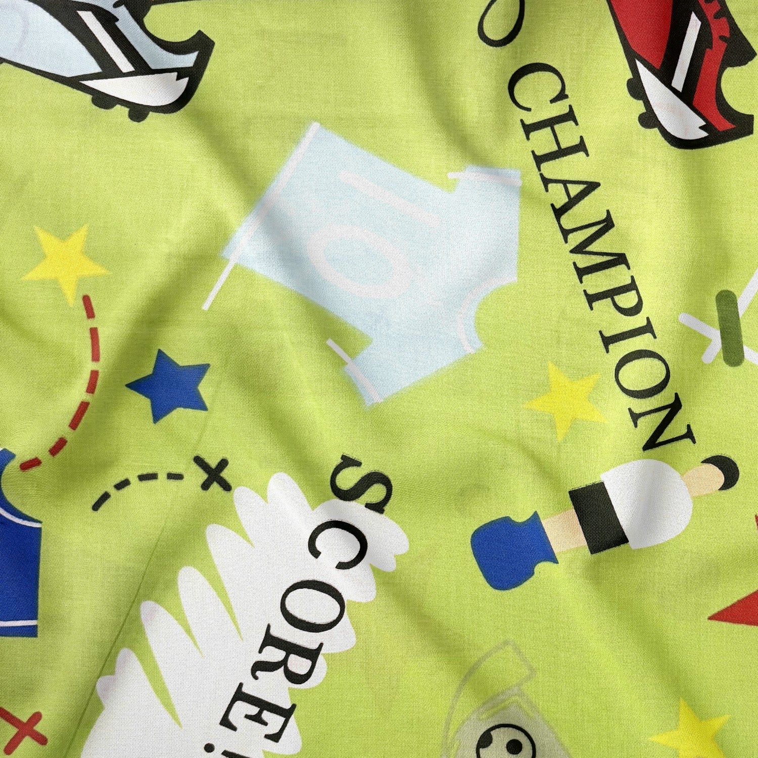 Tissu en coton - Équipe de rêve football