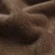 Tissu en fourrure de lapin tricotée - noir
