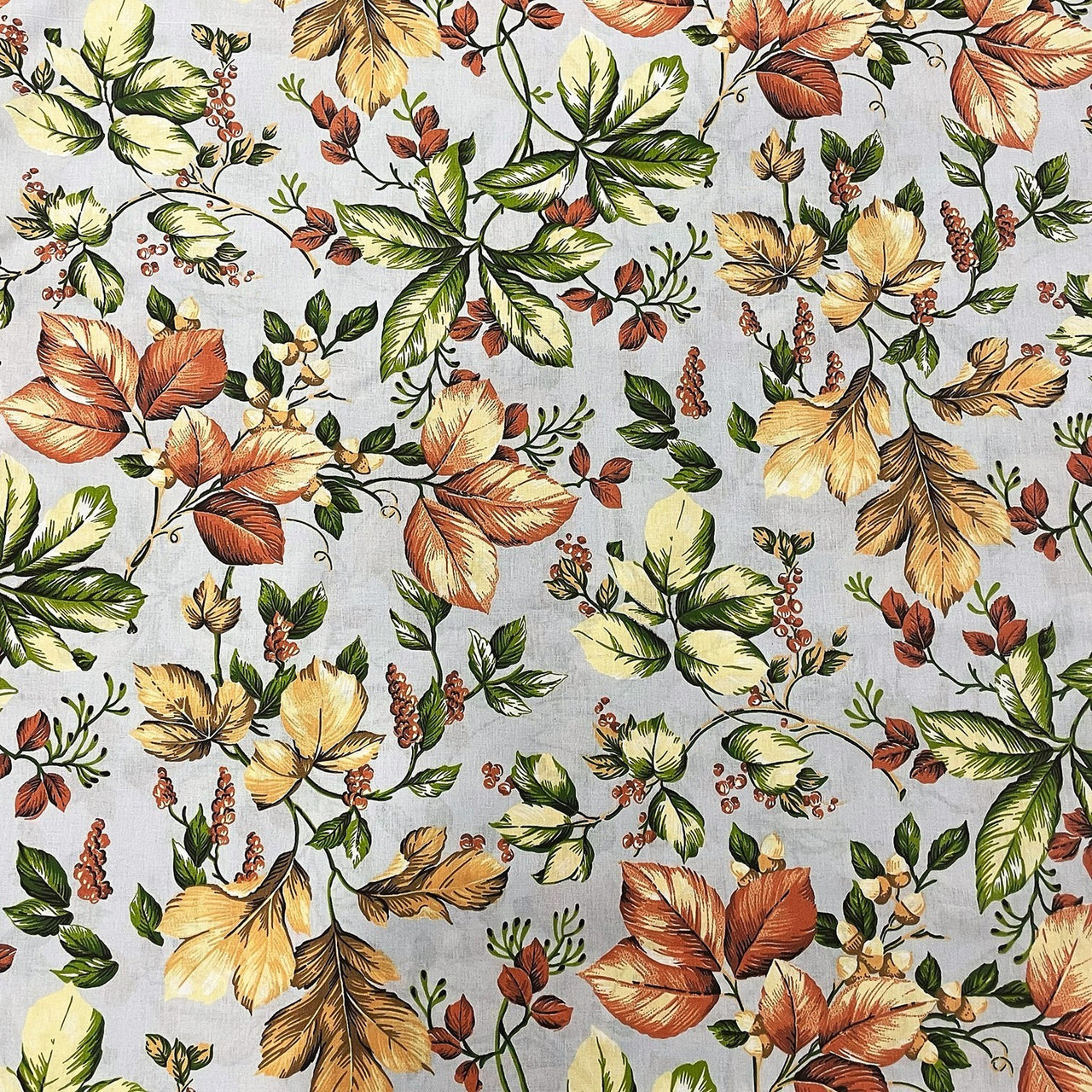 Cotton Fabric - Autumn Leaves