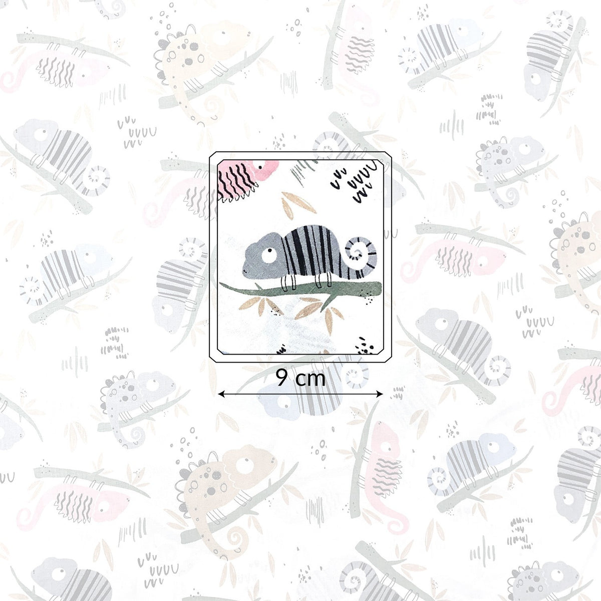 Cotton Fabric - Chameleon, Pink