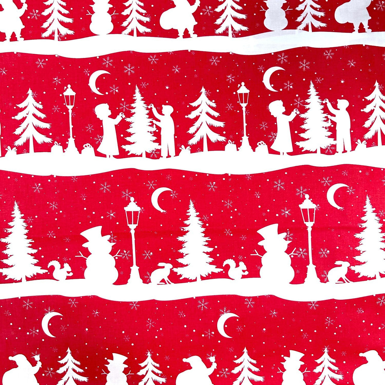 Cotton Fabric - Christmas forest