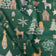 Tissu en coton - Ambiance de Noël, vert
