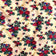 Tissu en coton - Fleurs des Highlands beige