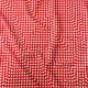 Tissu en coton - Ikea Grid rouge
