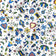 Tissu en coton - Folklore kachoube blanc