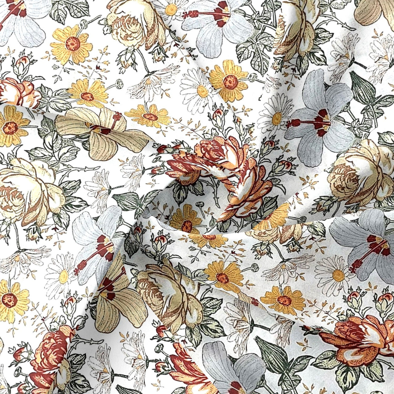 Cotton Fabric - Magic Gardens