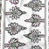 Tissu en coton - Motif folklorique montagnard Parzenica blanc