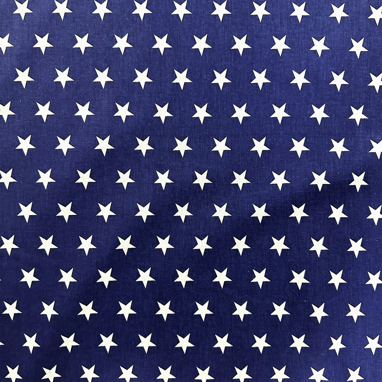 Cotton Fabric - Stars on Navy Blue
