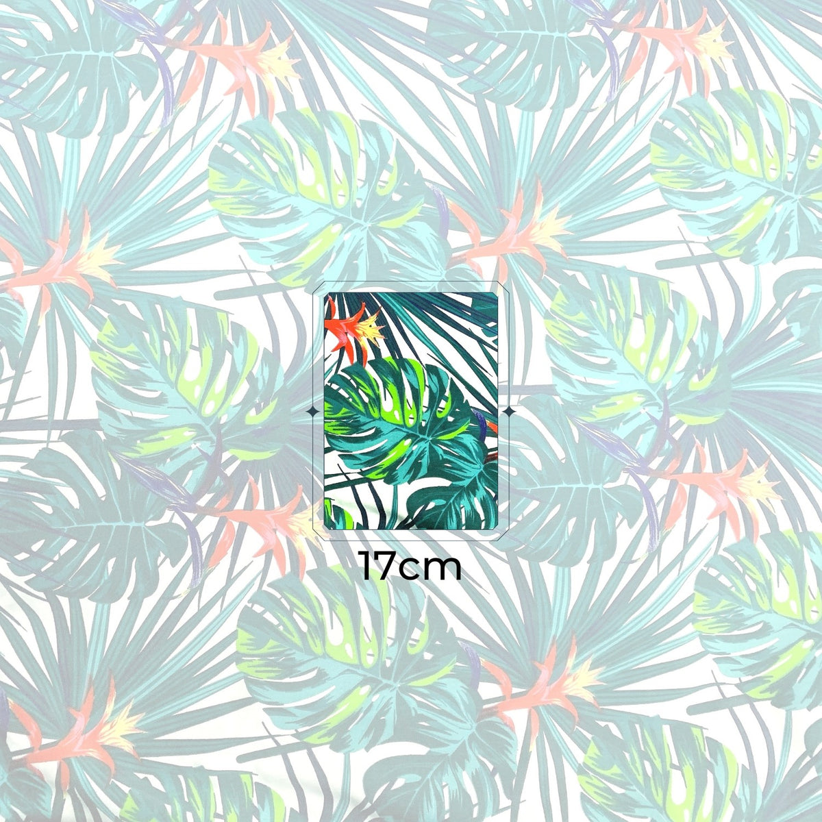 Cotton Fabric - Tropical Monstera