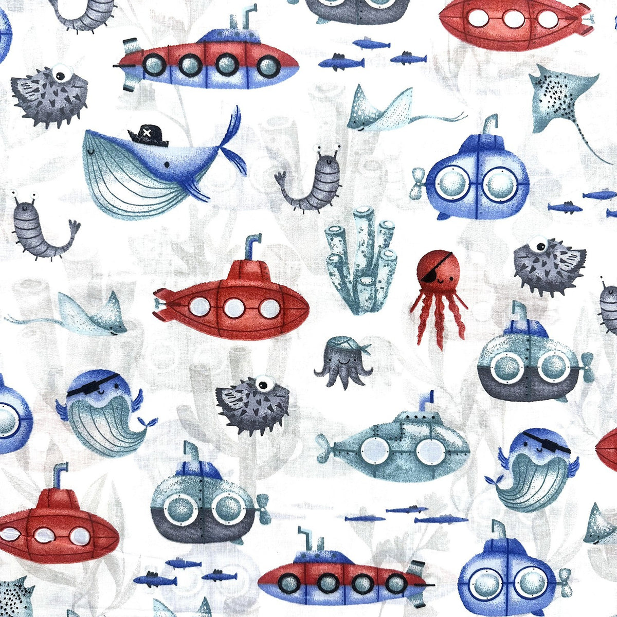 Cotton Fabric - Underwater Adventures